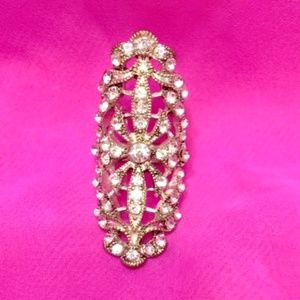 Ring Large Crystal Stone